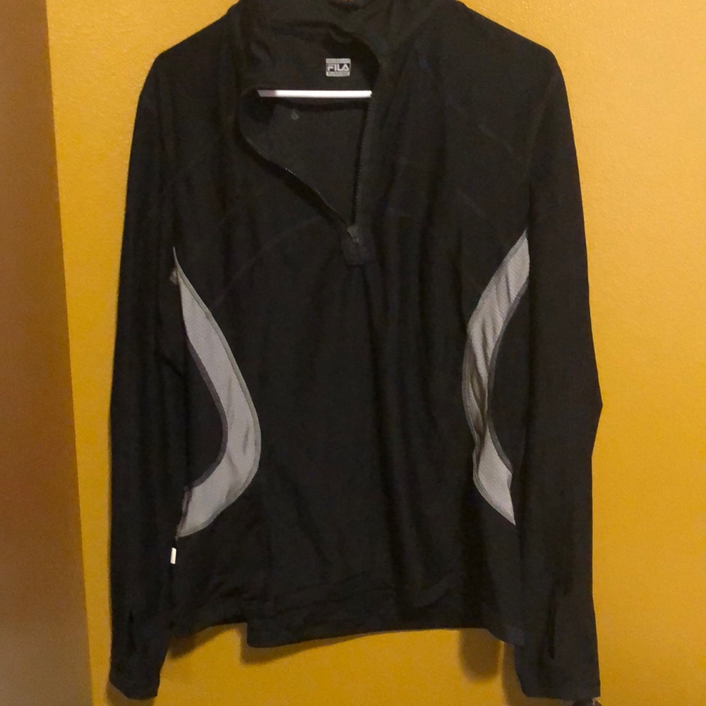 Fila sport running jacket. Size XL in black
